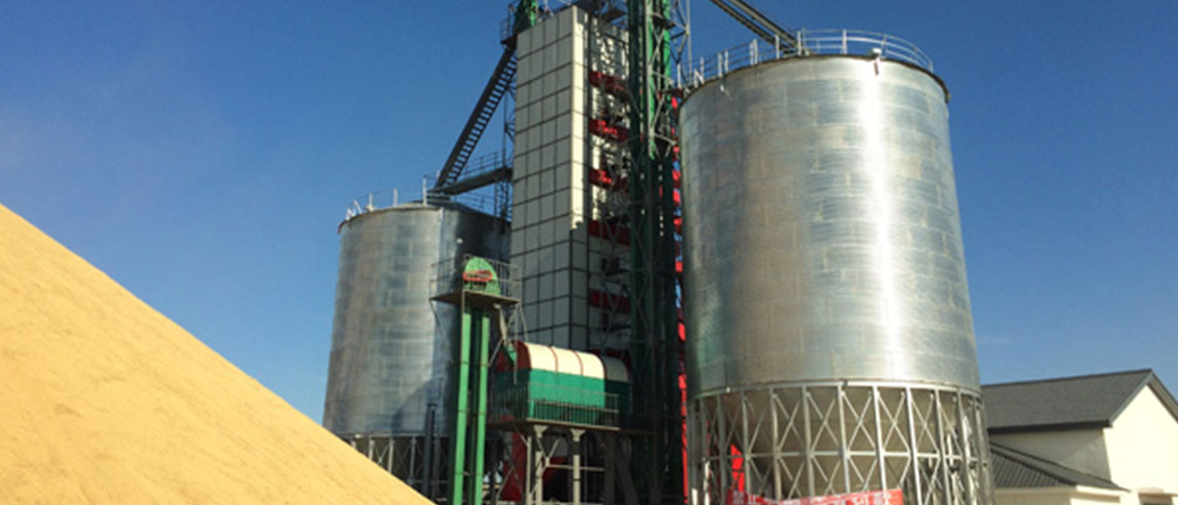 Sino-grain Shuangyashan Depot Corn & Paddy Drying System, Heilongjiang